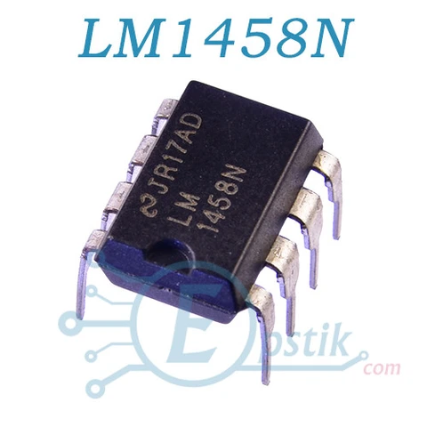 LM1458N двухканальный операционный усилитель DIP8 — Photo 2