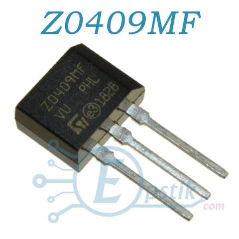 Z0409MF симистор 600В 4А T0202 — Photo 2