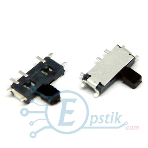 MSK-12C02 переключатель боковой черный — Photo 2