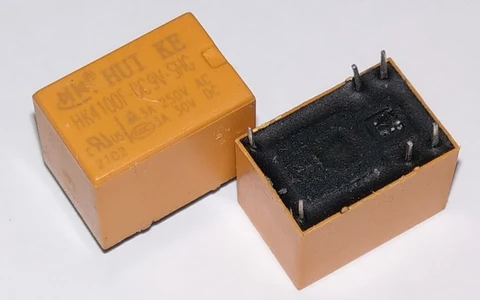 HK4100F-DC09V-SHG реле 3А 250В 9VDC — Photo 2