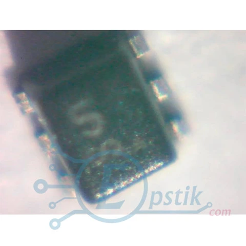 NTUD3127C, (5S), MOSFET  транзистор P+N канал, 20В 180мА/200мА, SOT963 — Photo 2