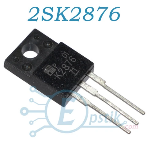 2SK2876, MOSFET транзистор N канал, 500В, 6А, TO220F — Photo 2