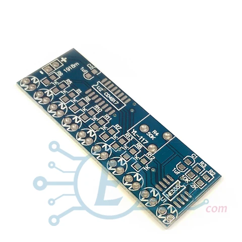 Набор бегущие огни на CD4017 и NE555, (кит-набор) — Photo 4