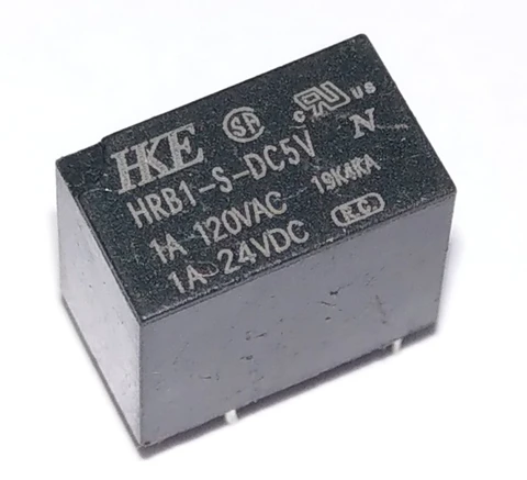 HRB1-S-DC5V реле 1А 125В 5VDC — Photo 2