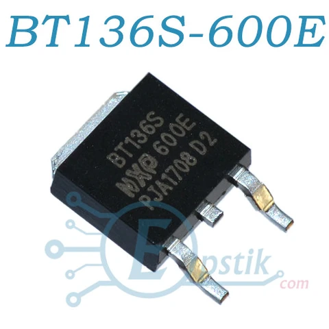 BT136S-600E, симистор, 600В, 4А, TO252 — Photo 2
