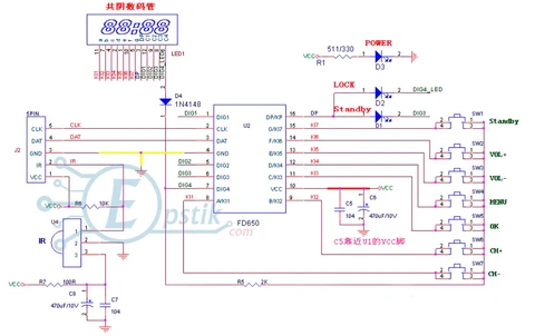 FD650S LED світлодіодний драйвер SOP16 — Photo 3