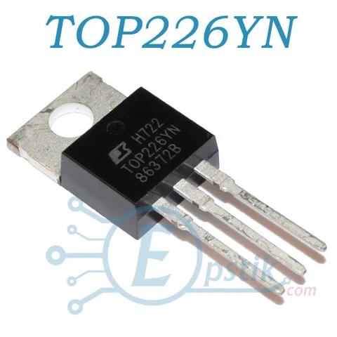 TOP226YN, PWM контроллер питания, 75Вт., TO220 — Photo 2