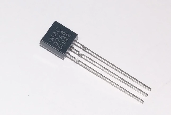 MAC97A8 тиристор 600В 800мА TO92