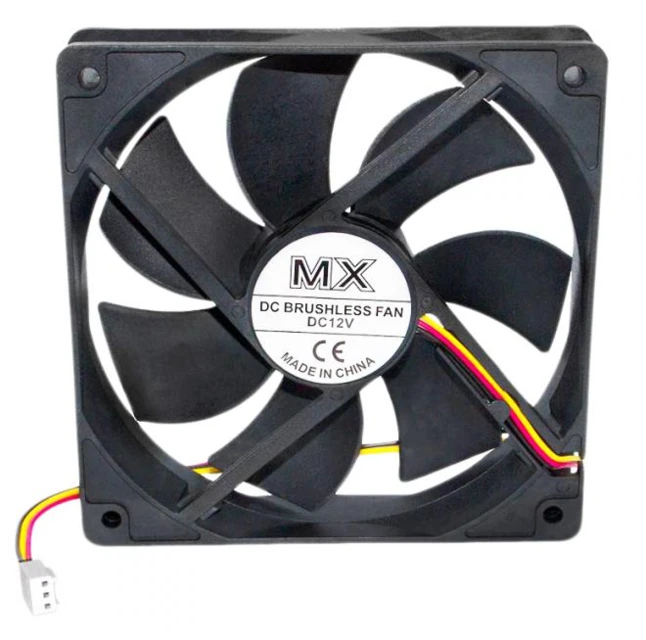 Вентилятор MX-12025 120x120x25мм 12В 0.2A 3pin с функцией FG