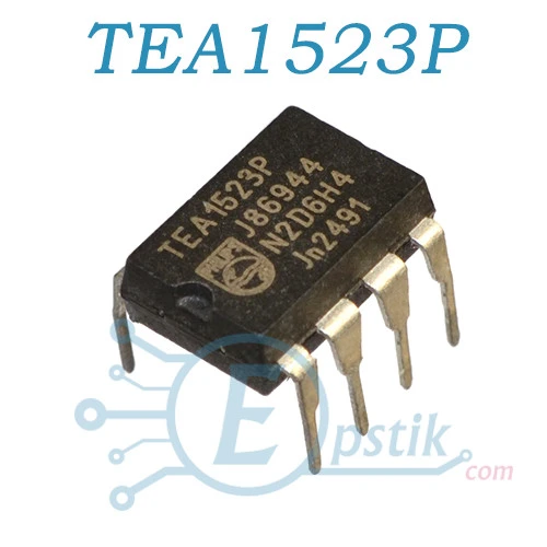 TEA1523P, SMPS контроллер питания, DIP8 — Photo 1