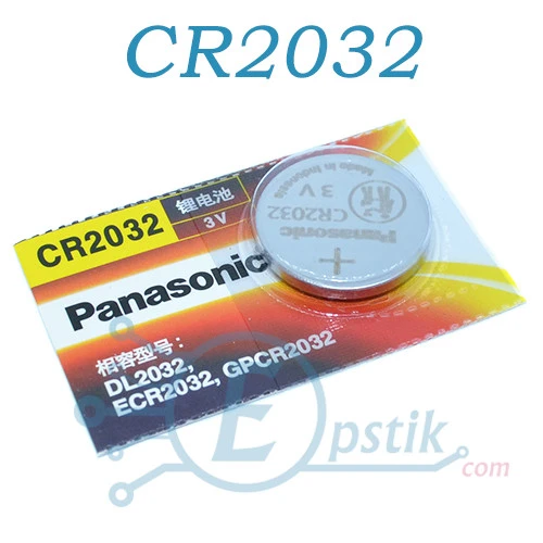 Батарейка Panasonic CR2032 літієва 3В