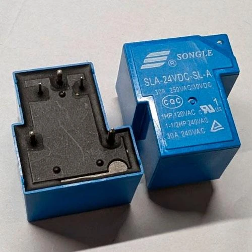 SLA-24VDC-SL-A реле 5 pins 30А 250В 12VDC