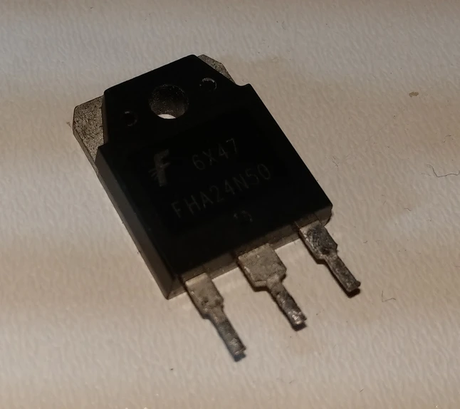 FHA24N50, ОРИГИНАЛ, MOSFET транзистор N-канал, 500В 24А, TO-3P