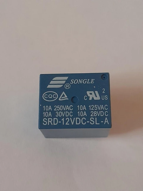 SRD-12VDC-SL-A реле 10А 250В 12VDC