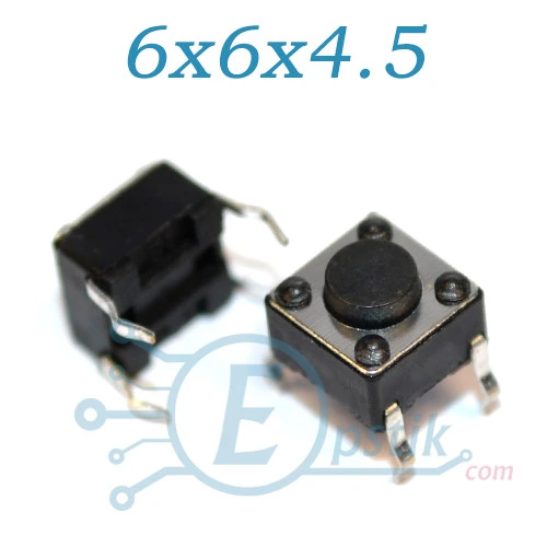 Кнопка тактовая 6x6x4.5мм
