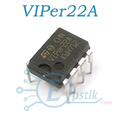 VIPer22A SMPS контроллер питания 60kHz DIP8