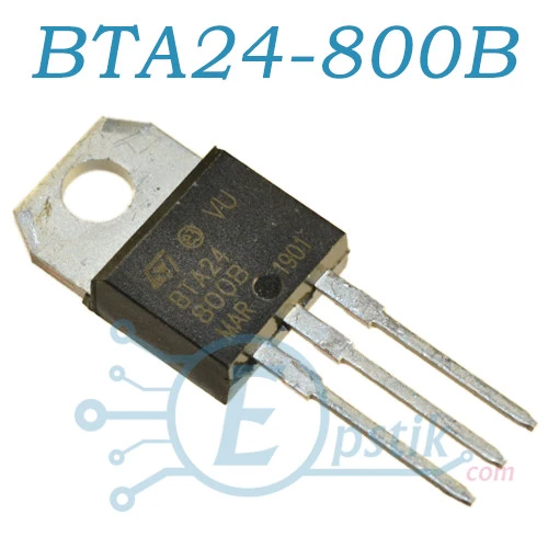 BTA24-800B симистор 800В 25А TO220