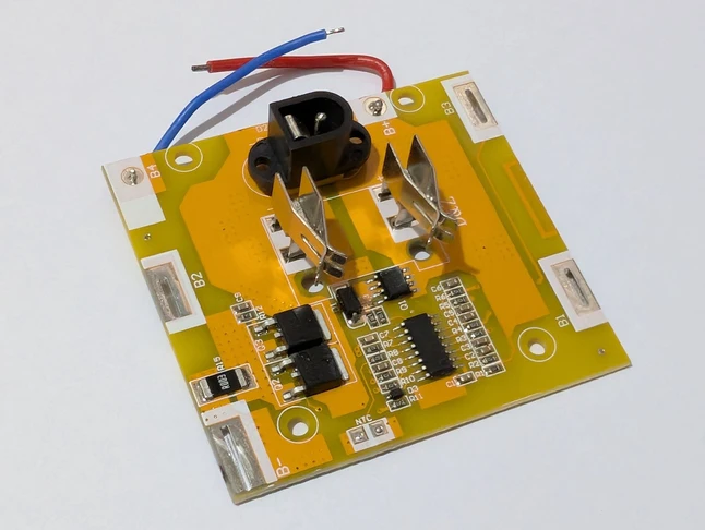Плата BMS для шуруповерта Li-Ion 5S 18...21V 20A