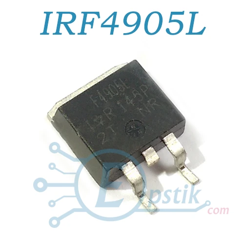 IRF4905L, Mosfet транзистор P канал, 55В 74А, TO263