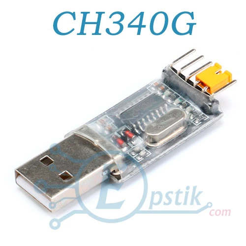 Модуль CH340G перетворювач USB в UART/TTL інтерфейс