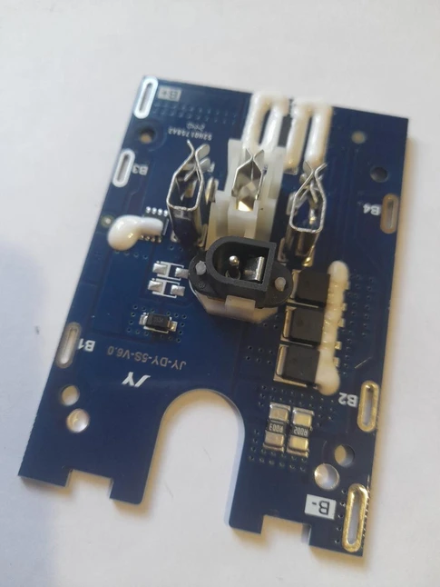 Плата BMS для шуруповерта Li-Ion 5S 18...21V 30A — Photo 1