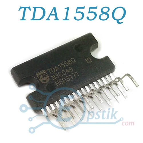 TDA1558Q двухканальный аудио усилитель 2x22Вт DBS17P