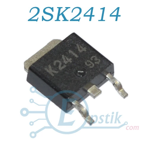 2SK2414, MOSFET транзистор N канал, 60V 40A, TO252