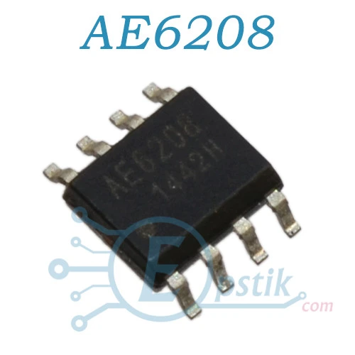 AE6208, драйвер двигуна, SOP8
