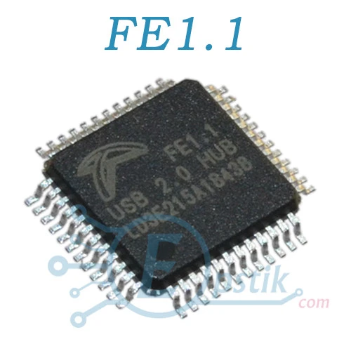 FE1.1, USB 2.0 контроллер, QFP48