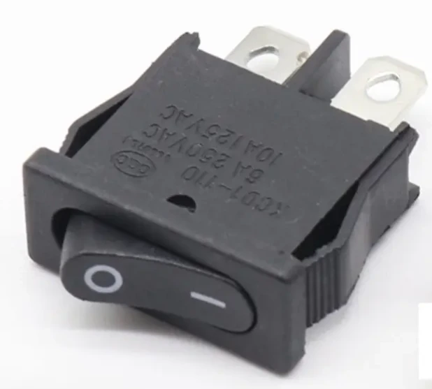 KCD1-110 переключатель клавишный 6A 250V 2pin