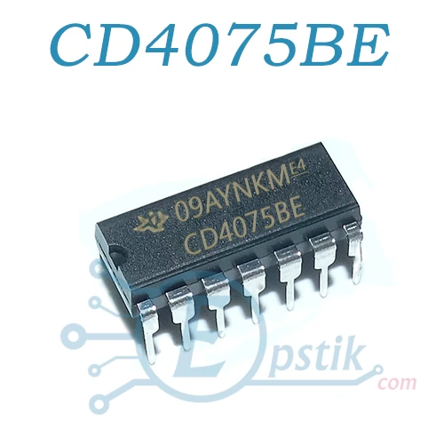 CD4075BE логический элемент DIP14