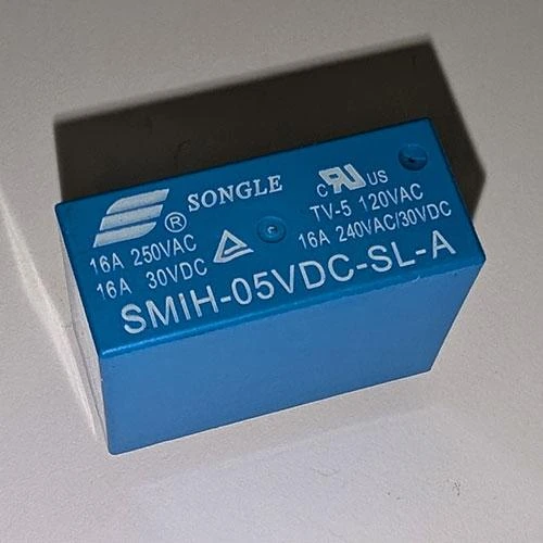 SMIH-05VDC-SL-A реле 10А 250В 5VDC