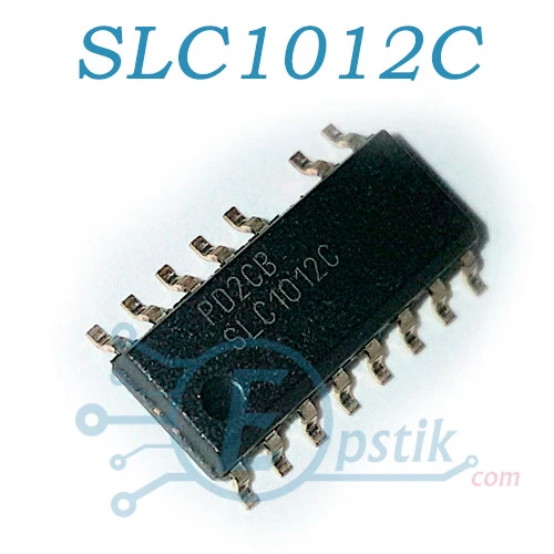 SLC1012C, драйвер светодиодной подсветки, SOP15