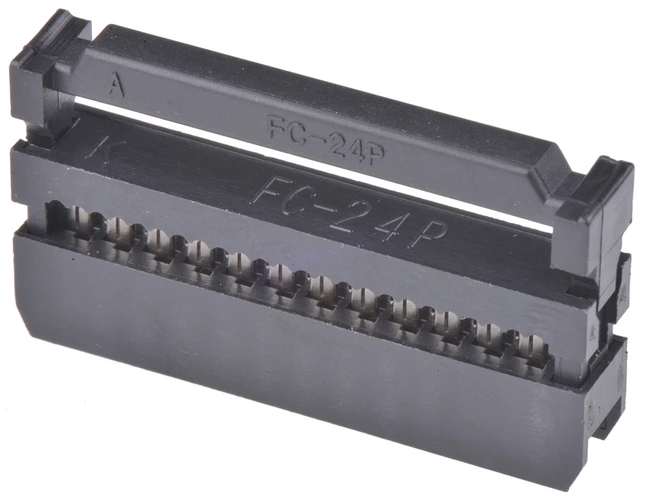 FC-24 разъем на плоский шлейф 24pin
