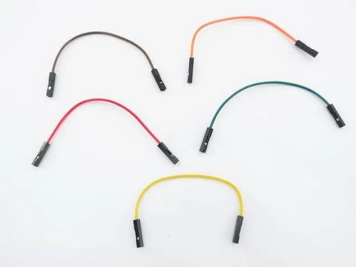 Провід ПВХ Dupont 1Pin Female-Female L=100mm, білий